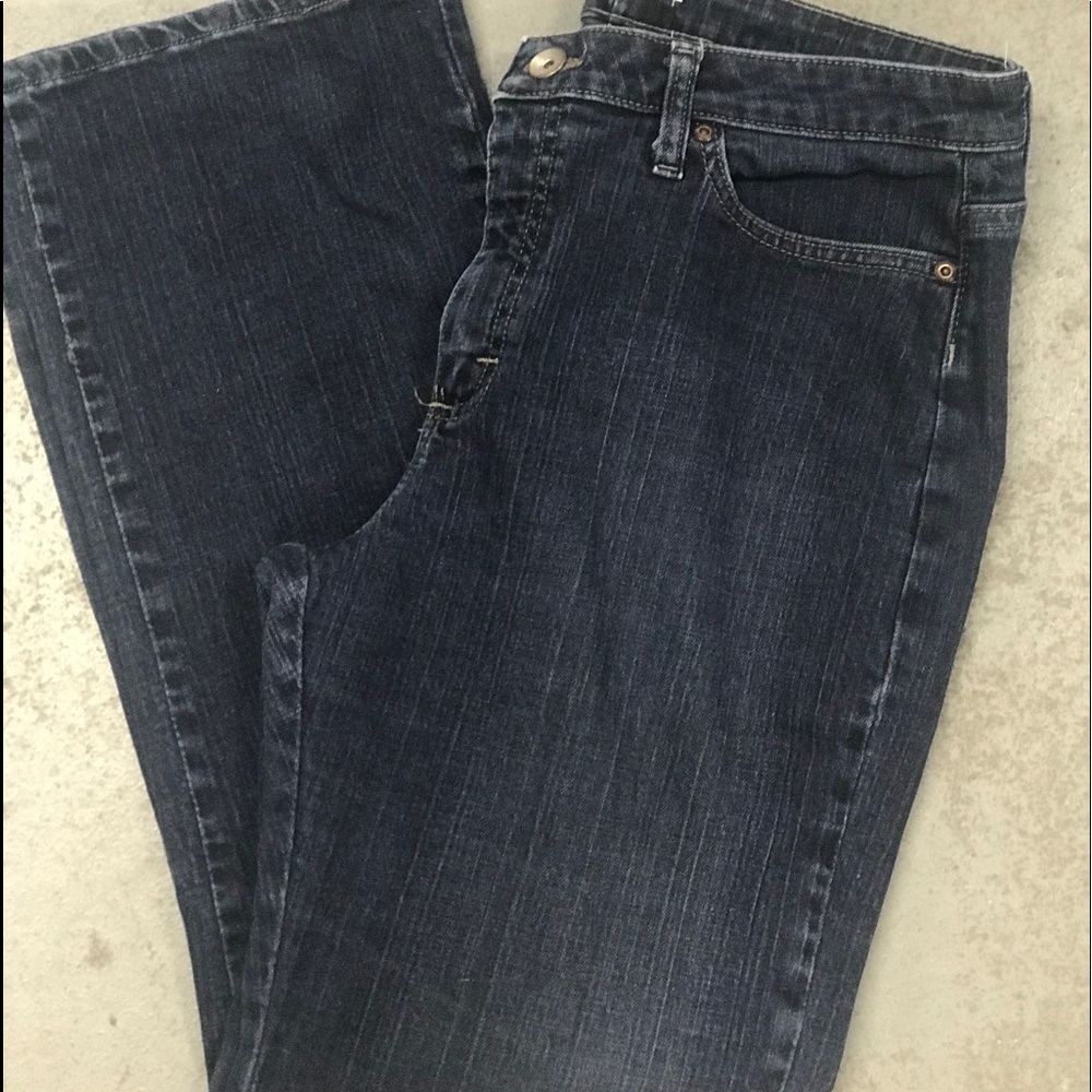 Lee Just Below The Waist Straight Leg Denim Jeans 14S